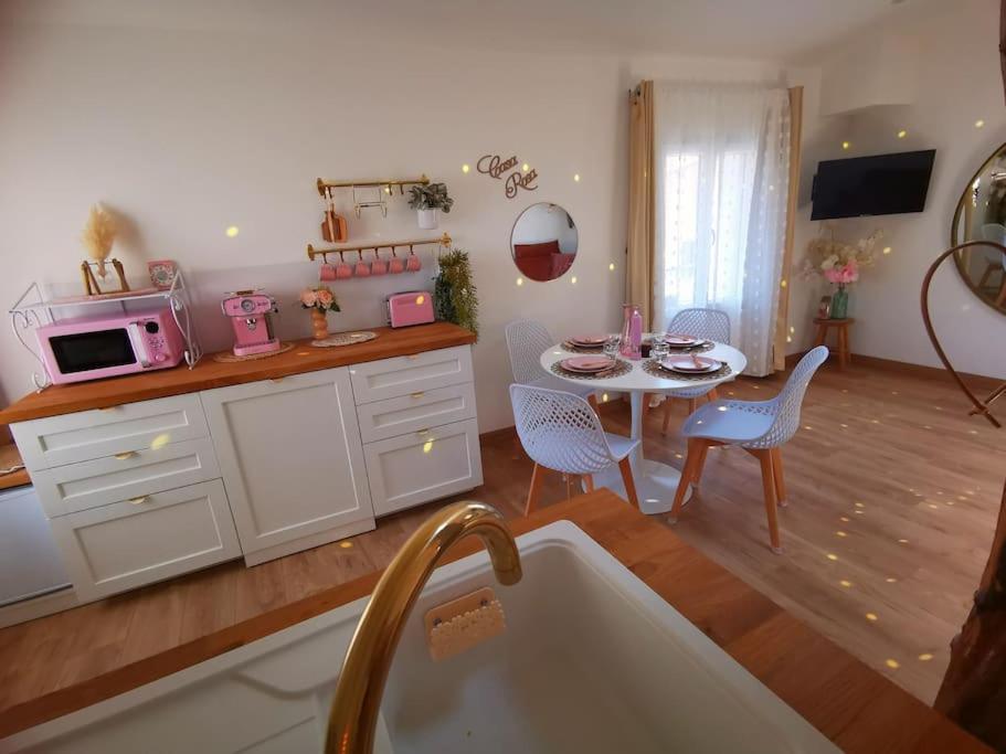 Casa Rosa, Un Petit Cocon Catalan Villa Ortaffa Buitenkant foto