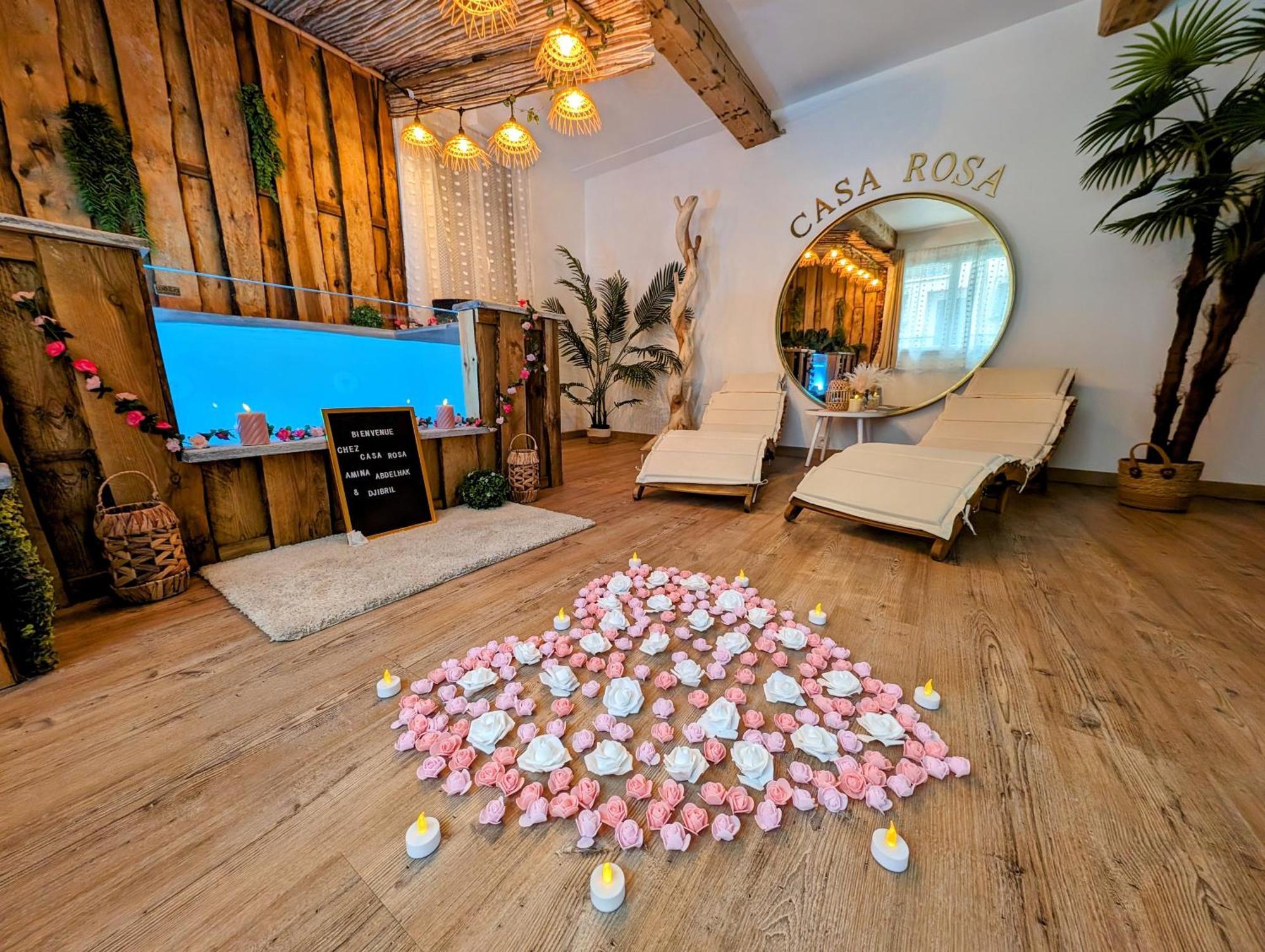 Casa Rosa, Un Petit Cocon Catalan Villa Ortaffa Buitenkant foto